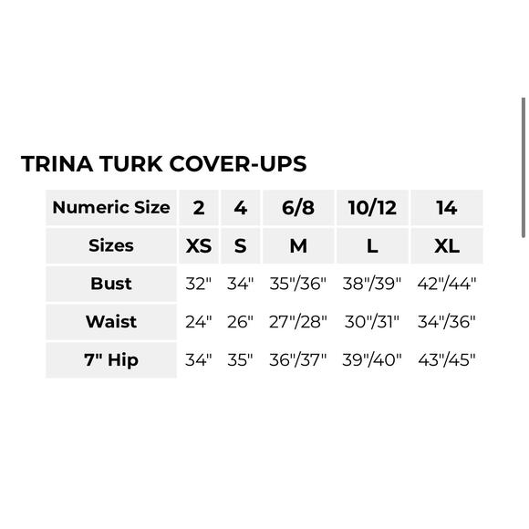 NEW Trina Turk Breeze Swimsuit Coverup Classic Tunic Multi Print Womens Medium - Picture 8 of 8